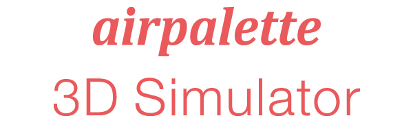 airpalette 3D simulator